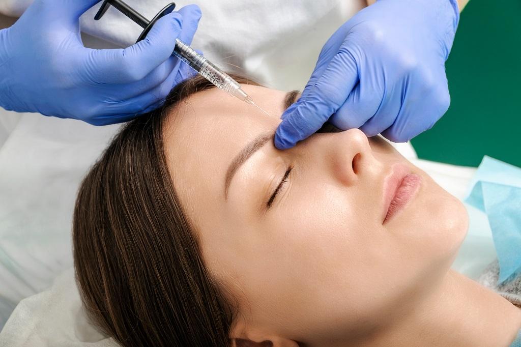 Dermatologist performing Botox treatment in Visakhapatnam